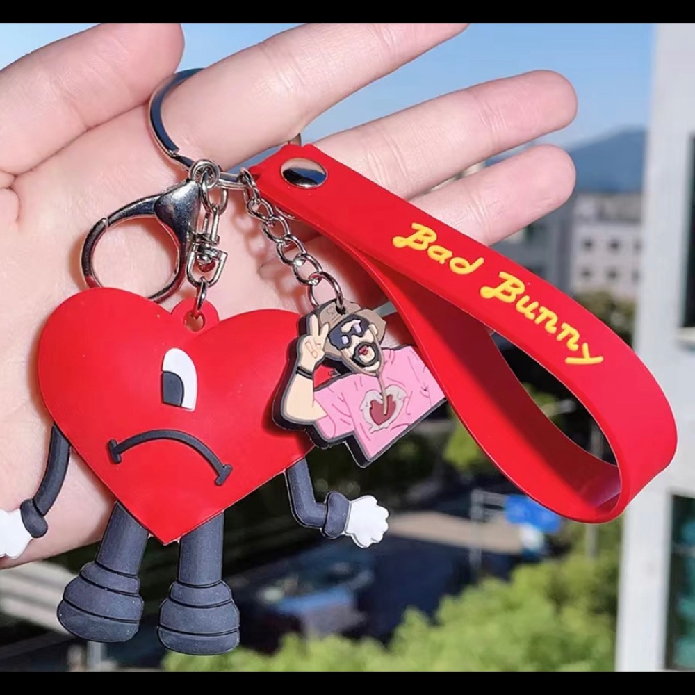 Bad bunny key chains